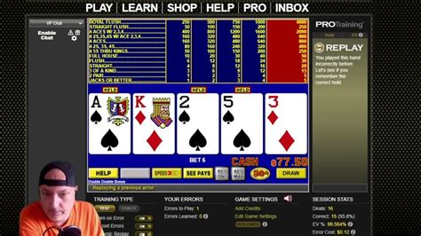 video poker strategy youtube.